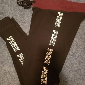 Pink joggers